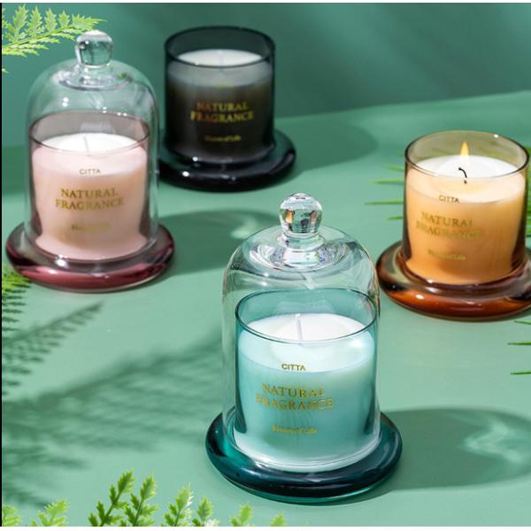 Aromatherapy Party Glass Candle Holder Home Decoration Christmas Candle Jar