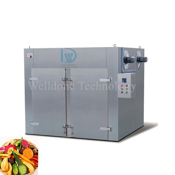 Grande industrial de alto desempenho de uva fruto cogumelo forno de ar quente especiarias folhas de chá secador de máquina