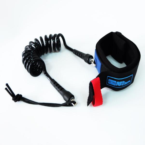 Searacer は Bodyboard の鎖の黒 7mm （1/4）厚くサーフするウレタンを 4'を長さ巻きました