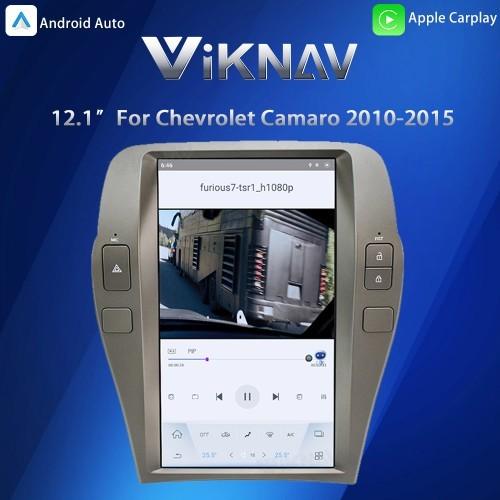 Para o Chevrolet Camaro 2010-2015 Atualizar Android Car Radio Wireless Carplay Android Auto GPS Navegação Head Unit