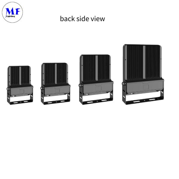 IP66 Luz de inundação LED Lâmpada de inundação de alta potência 30W 100W 500W 3 em 1 CCT ajustável para futebol Campo de esportes indoor outdoor
