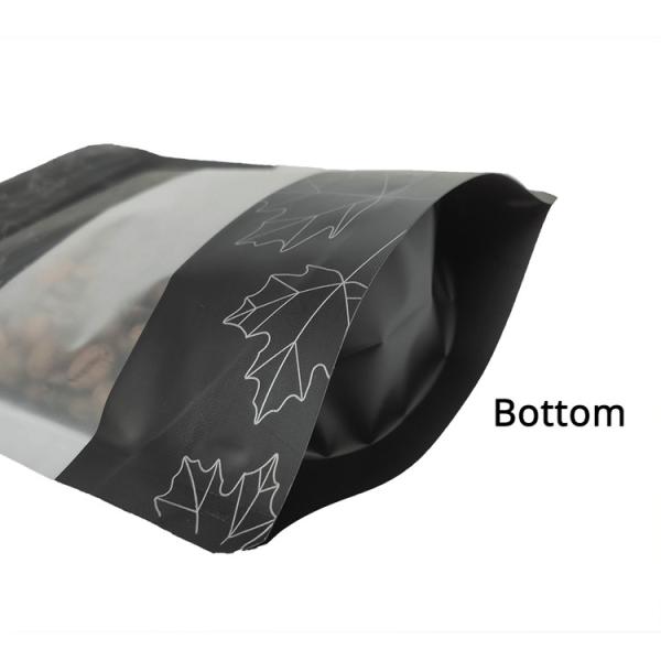 3 бортовых полиэтиленового пакета замка застежка-молнии алюминиевой фольги уплотнения с ясным окном