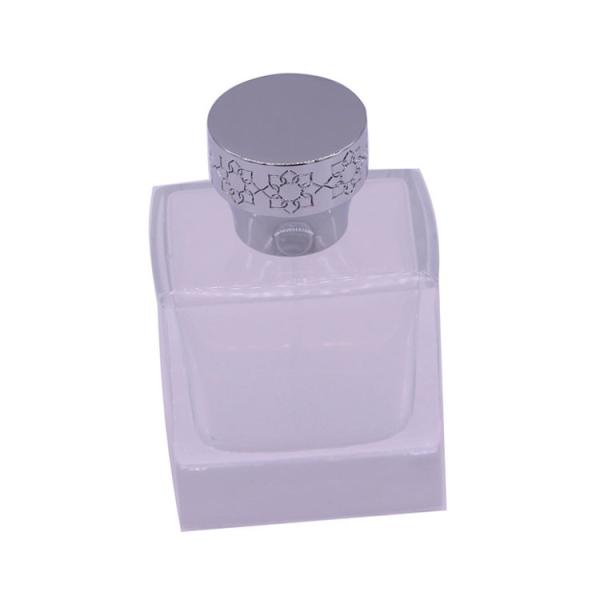 34mm High End Carved Pattern Zamac Perfume Cap For Empty Perfume Bottles