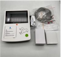 80mm Print Paper Compatible Veterinary 3-Channel ECG Machine With 7
