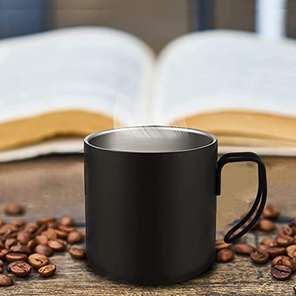 Кружка перемещения кофе чашки 8 Oz двухстенная изолированная/нержавеющей стали с крышкой