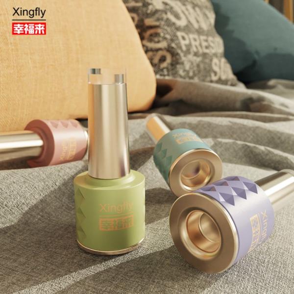 8ml Nail Polish Bottles New Design UV Gel Nail Cosmetic Packaging Glass Bottle