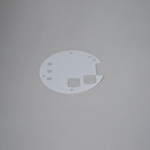 96 99 Alumina Substrate Polished Surface Heat Resistance Custom Size