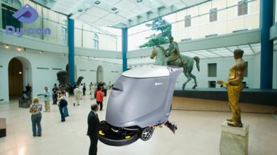 Museum Floor Scrubber: Large Capacity Tanks For Uninterrupted Cleaning