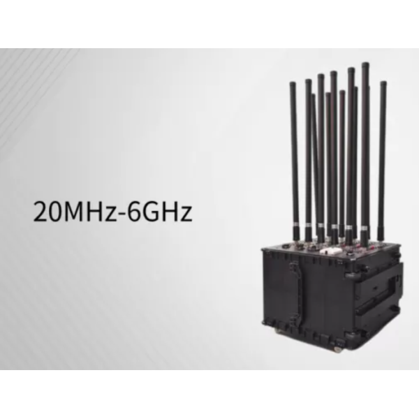 Anti-drone full-frequency digital signal jamming defense equipment