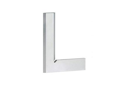90 Degree Stainless Steel Beveled Edge Square With DIN 875 Grade 0