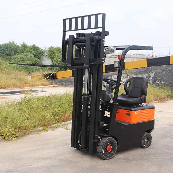 Container Mast CPD12 Lead Acid Battery Forklift 1200kgs 2 Stage Electric Fork Lifts