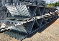 Poutrelles en acier fabriquées adaptées aux besoins du client Q345B pour le plancher en béton de Decking en métal