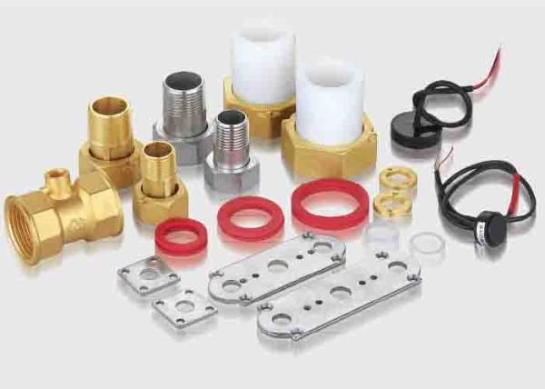 PN10 Ultrasonic Water Meter Brass Sensor Body For Residential Volumetric Water Metering