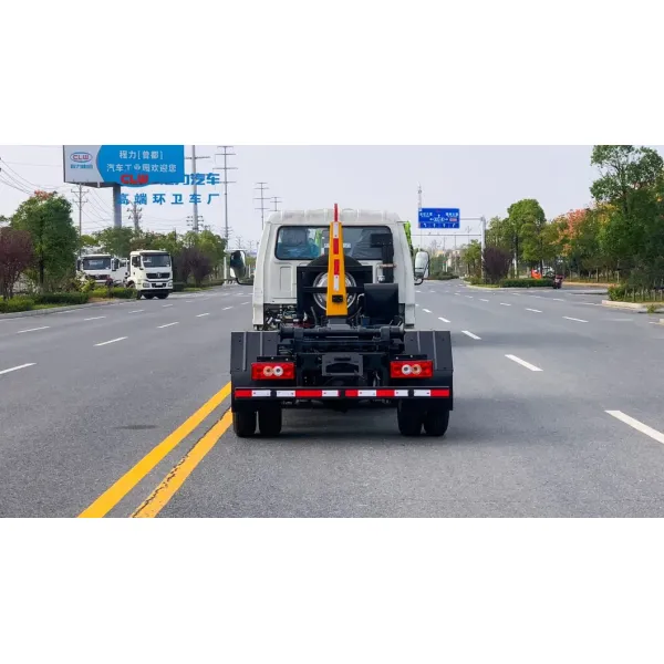 Factory Supplied Brand New Second-Hand Foton 4m ³ Hook Arm Garbage Truck