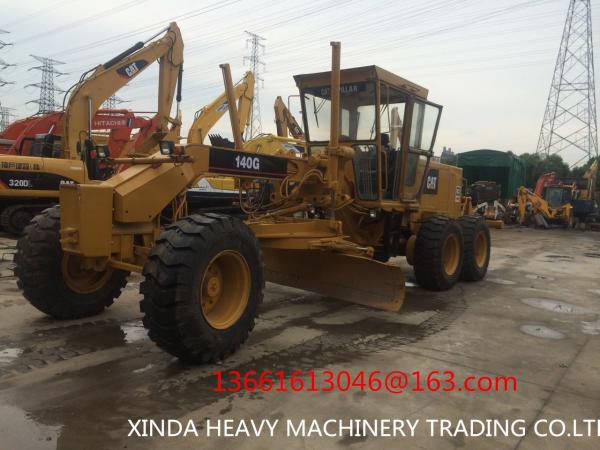 used year- 2007 CAT 140G motor grader for sale  , used construction equipment