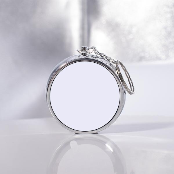 Boîte ronde de pilules de sublimation avec insert en aluminium pour l'impression par sublimation