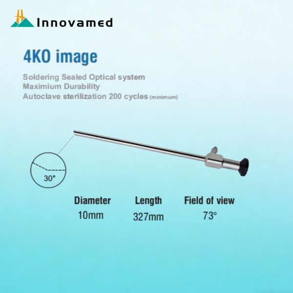 30 Degree 30° 10mm Diameter 327 Length Autoclavable Rigid Laparoscope Endoscope