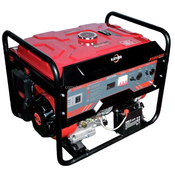 6.5kW 6.5kVA 6500W Gasoline Generators for Processing 90kgs and Electric Recoil Start