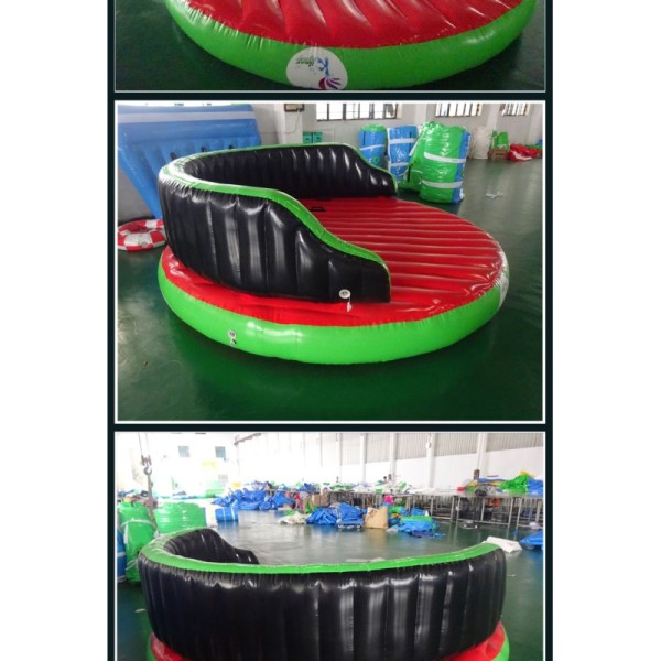 Cheap Inflatable Floating Island Water Boat Toy