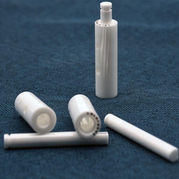 Corrosion Resistant Machining Ceramic Parts Glass - Mica Ceramic Rods Solid