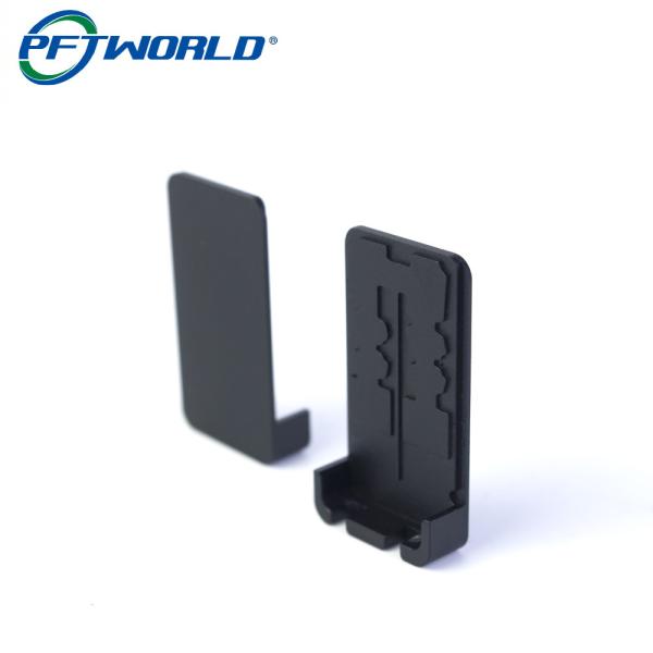 Customized CNC Aluminum Milling Parts Black Anodizing For Equipment Accessories