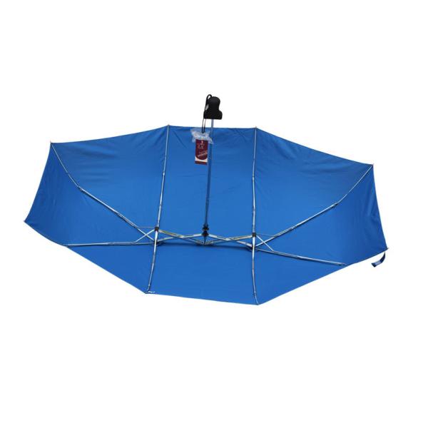 190T Pongee Fabric Customised Valentine Double Two Person Twin Fold Umbrella for Lovers and Couples