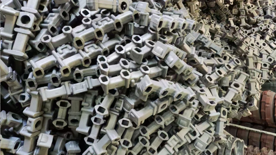Custom Size Cast Iron Exhaust Pipe Castings with High Temperature Resistance for Automotive & Engine Exhaust Systems