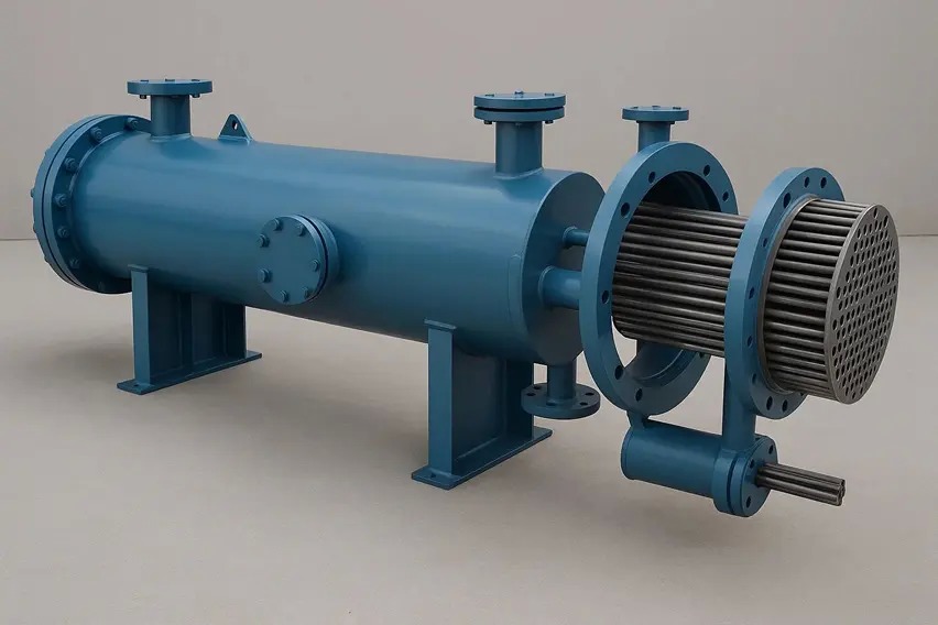 Stainless Steel Floating Head Heat Exchanger For Chemical Processing