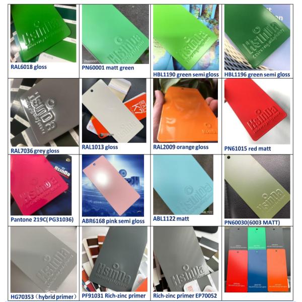 high gloss RAL K7 color powder coating polyester powder paint for metal coating
