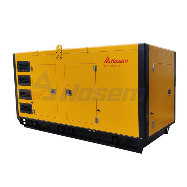 313kVA 250kW Electric Silent Diesel Generator Set With Cummins Engine 6LTAA9.5-G1