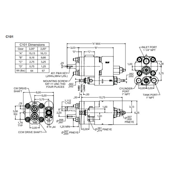 Boost Your Dump Truck's Performance with Fucheng's C102-20 and C102-25 Gear Pumps