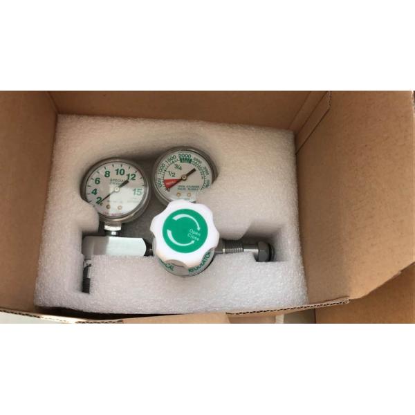 G250-15-510 Medium Duty Single Stage Acetylene Regulator, 15 Psig Delivery Range, Cga 510 Inlet