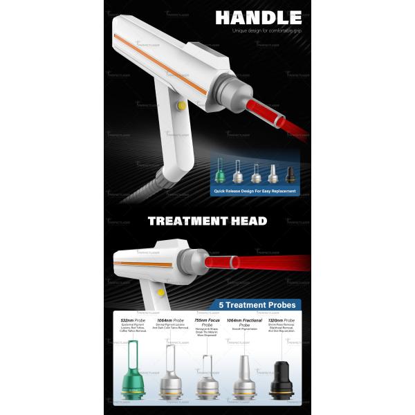 Профессиональное оборудование для удаления татуировок мощностью 1500 Вт.