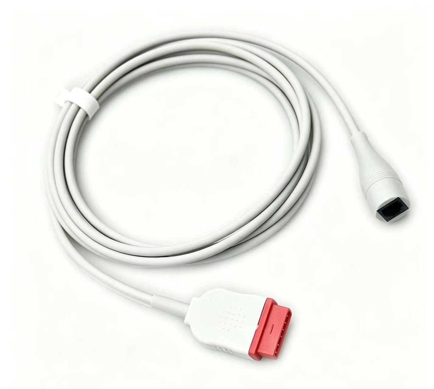 TPU Holter ECG Cable CE Certified Esophageal Temperature Probe Compatible GE Dash 2500