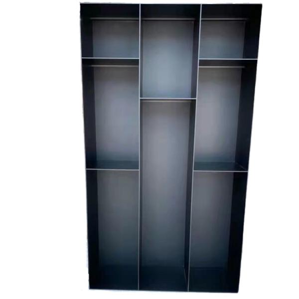 Hairline Metal Decor Shelf Stainless 201 Narrow Room Divider Shelf