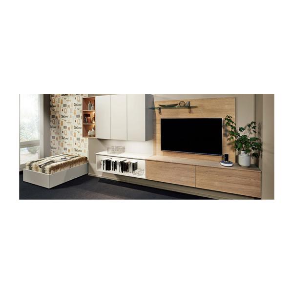 a tevê do plasma das prateleiras da tevê de 900mm 1.2M Living Room está moderna