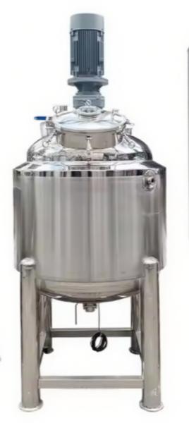 Tanque mezclador homogeneizador con calefacción eléctrica para cosméticos líquidos y detergentes