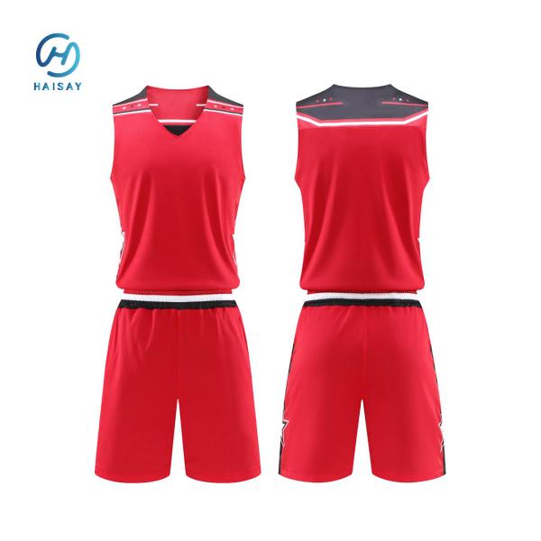 Maillot de basket-ball personnalisé avec logo - Polyester respirant pour équipes