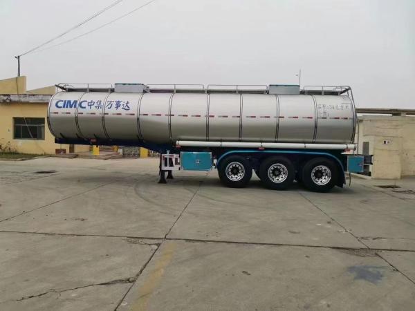 Cimc High Quality Good Price Cargo Truck 3-Axle Fuel Semi Trailer Fuel Tank truck