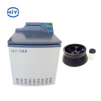 HYR72C 8000 tours par minute Centrifugeuse basse vitesse Plancher Grande capacité réfrigérée Calculer automatiquement la valeur RCF