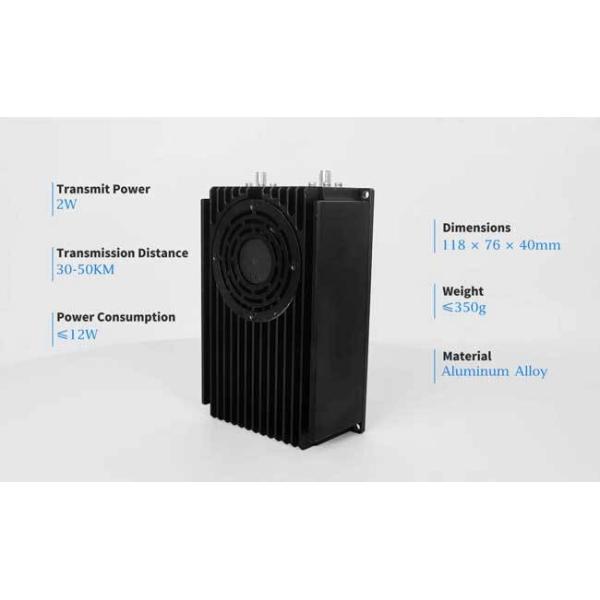 CD30Pro 50km UAV Video Transmitter HD Lightweight Wireless Data Link With AES128 Security Protection