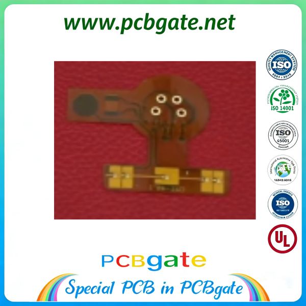 Small precision angular displacement sensor diaphragm pcb carbon ink carbon oil pcb circuit board pcb Linearity accuracy up to 0.3