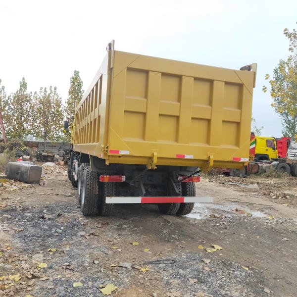 LHD Used Dump Truck Tipper Sinotruk Howo 371 375hp