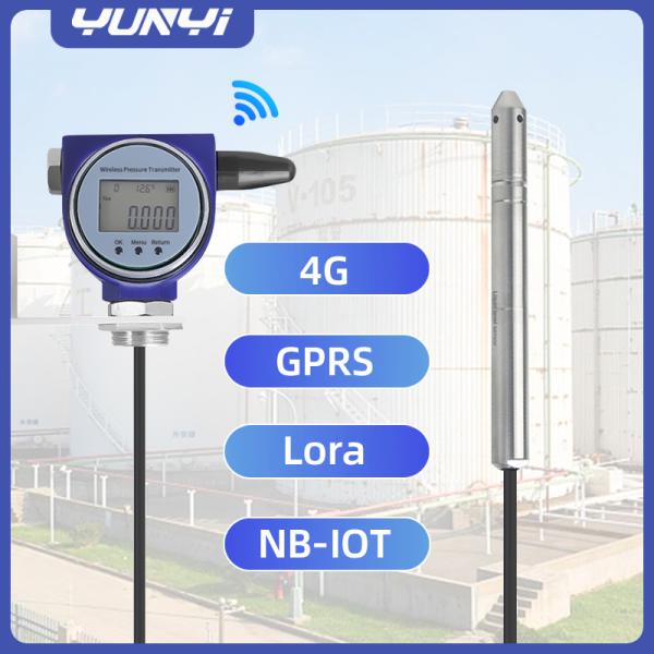 Yunyi LoRaWAN 200m Dip Meter Well Wireless Water Level Deep Pressure Sensor Submersible Transmitter 100m for Wholesale