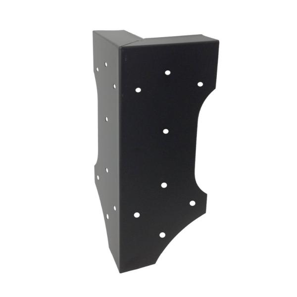 4 Pcs Surealong Raised Garden Bed Corner Brackets 2.27kg 4.5 x 1.63 x 11.75 inch