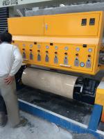 Machine de polissage de dalles circulaires à courant alternatif 30 kW pour le profilage de colonnes