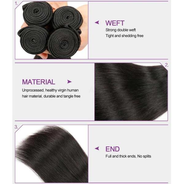 8A Grade Virgin Human Hair Extensions , Machine Weft 40