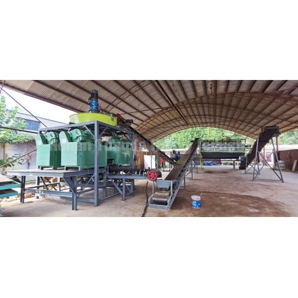 150KW Powder Fertilizer Production Line Compost Manufacturing Machine