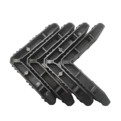 Custom 5x5 Nylon Corner Joint Hardware Sliding Door Fixtures For Furniture