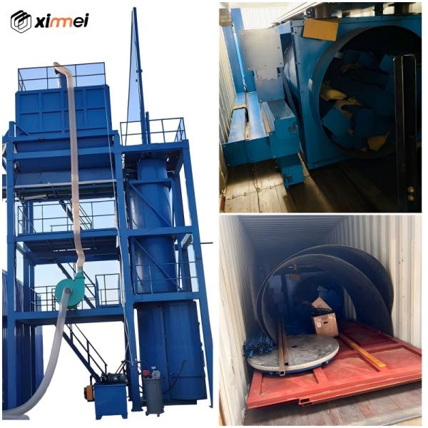 Round Cylinder Steam Pressure Binder Molding Rebond Foaming Machine Single Double Triple Quadruple Quintuple Septuplet Concurrently Continuous Production Line